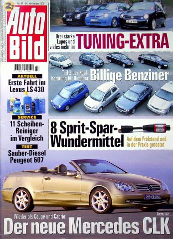 Deckblatt Auto Bild (47/2000)